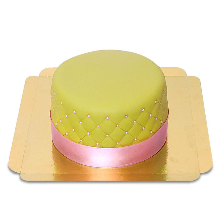 Gâteau Deluxe vert - double hauteur 