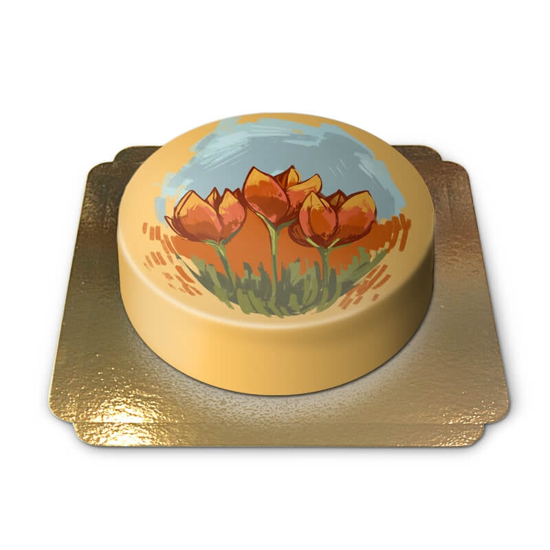 Gâteau Tulipes Hollandaises