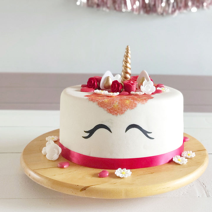 Gâteau Licorne Rouge