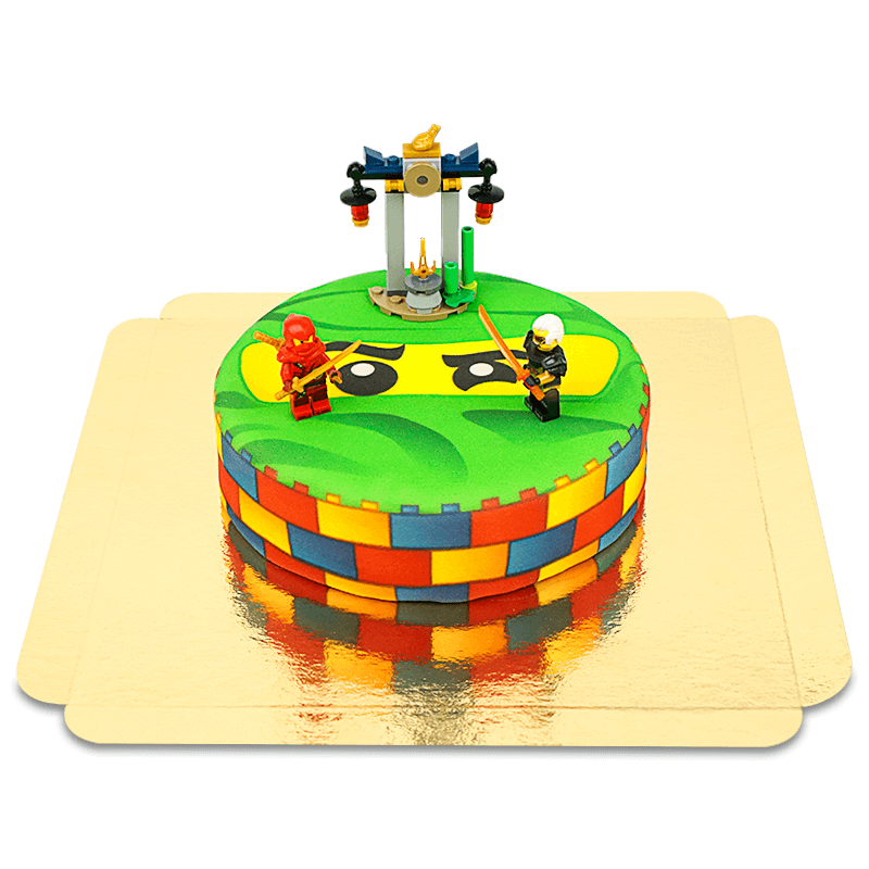 Lego® Ninjago® sur son gâteau ninja
