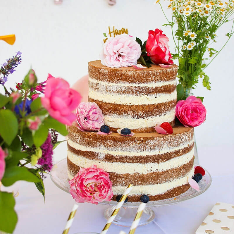 Naked Cake à 2 étages