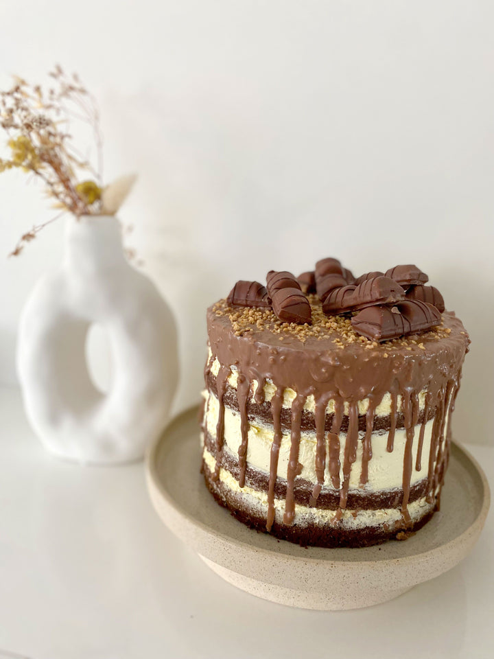 Gâteau avec barres kinder bueno® 