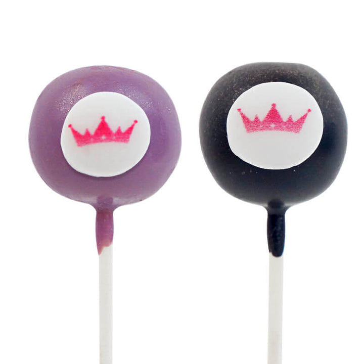 Cake-Pops bicolores avec logo (2x6 pièces) 