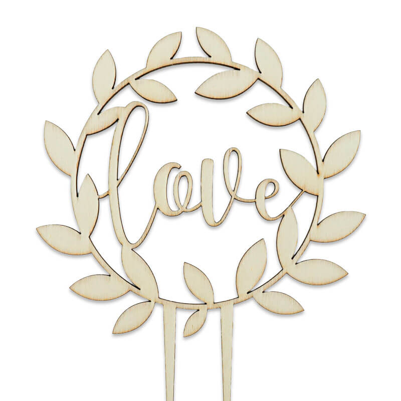 Cake Topper Love