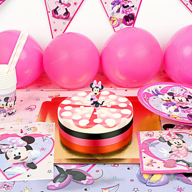 Kit d'anniversaire Minnie® (gâteau inclus)