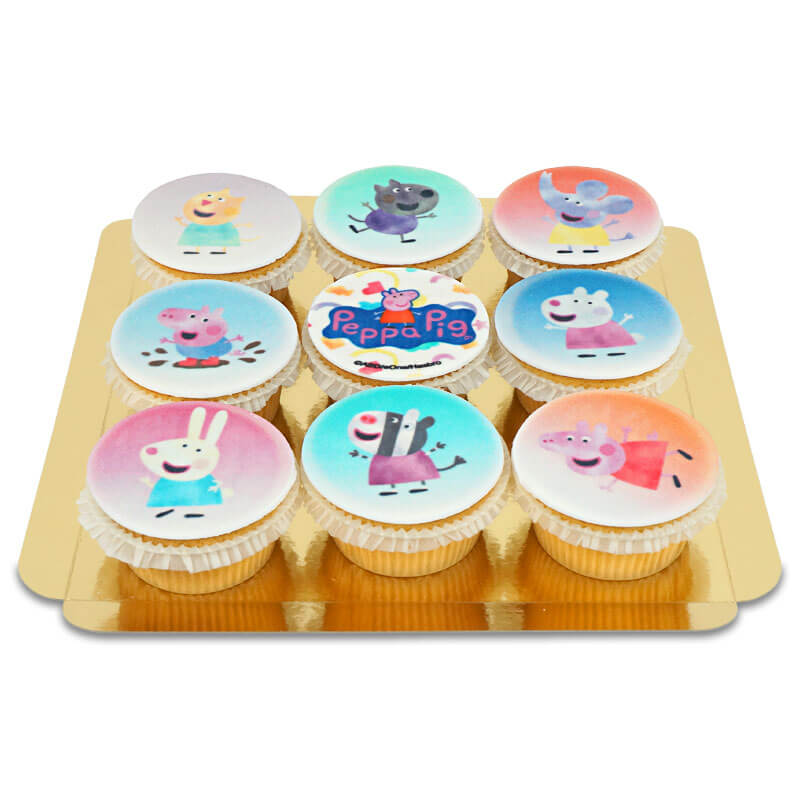 Cupcakes Peppa Pig et ses amis