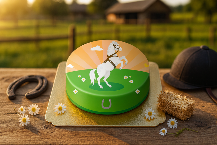 Gâteau Cheval