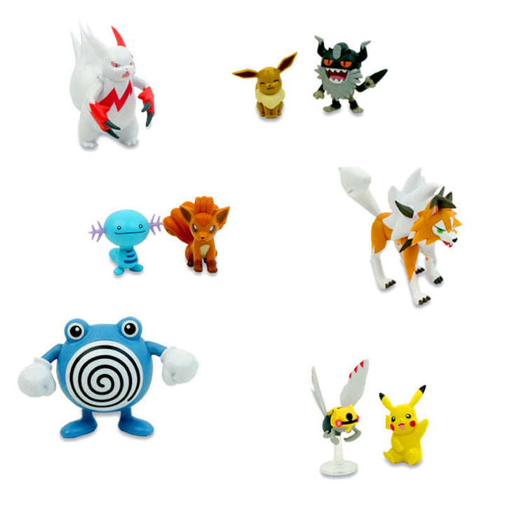 Figurines Pokémon® sur gâteau balle de capture