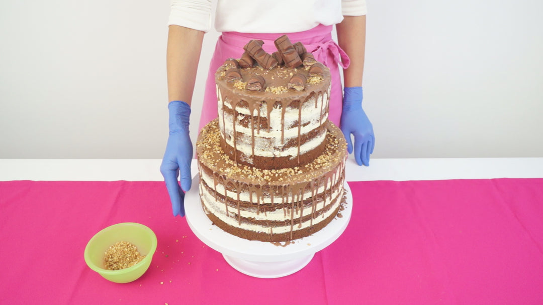 Gâteau avec barres Kinder Bueno® à 2 étages 