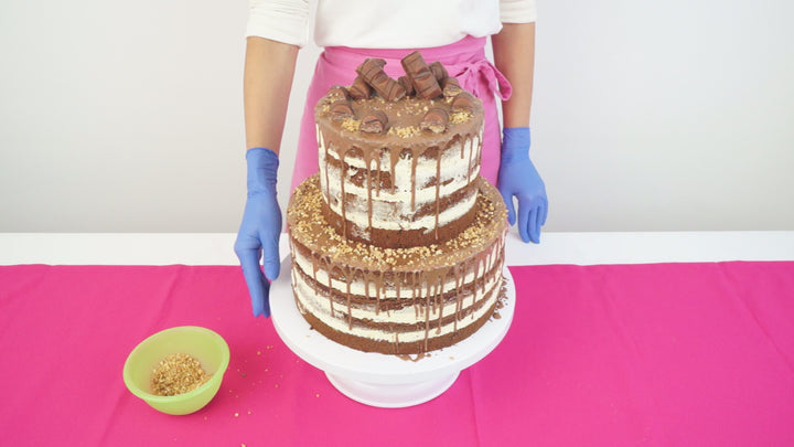 Gâteau avec barres Kinder Bueno® à 2 étages 