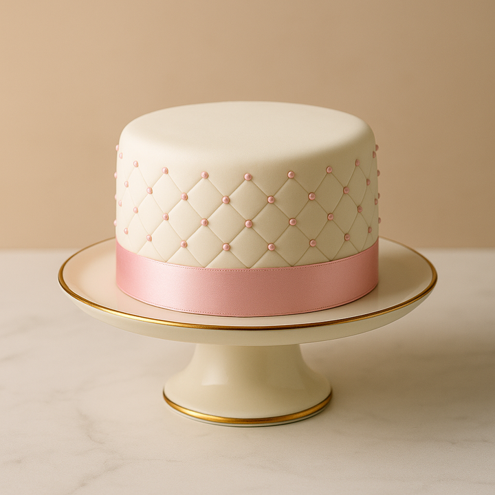 Gâteau "Happy Birthday" Deluxe (plusieurs coloris)