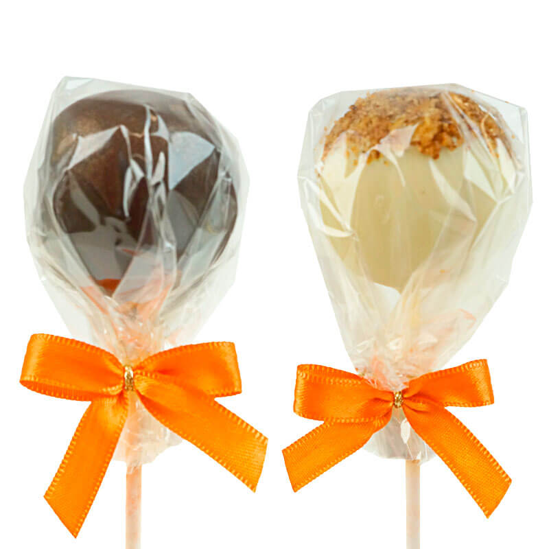 Cake-Pops Citrouilles (12 pièces)