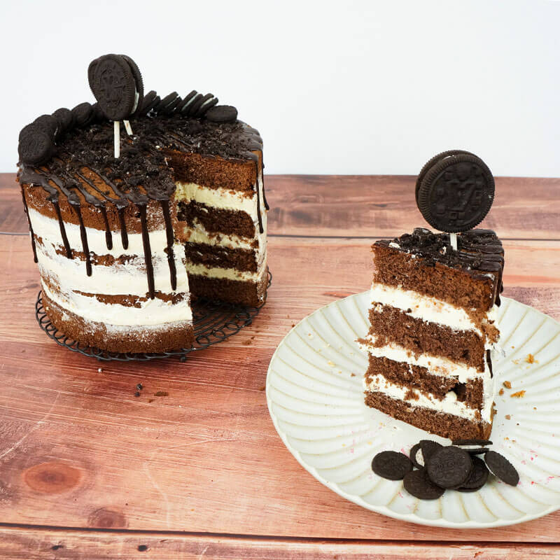 Gâteau avec mini-biscuits OREO®️