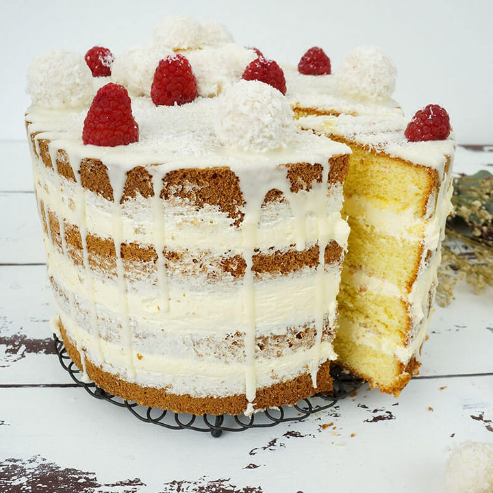 Gâteau avec boules de Raffaello®️