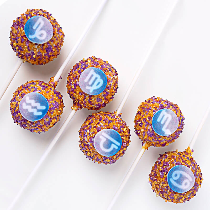 Cake-pops signes astrologiques (12 pièces)