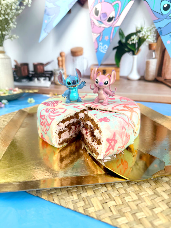 Angel & Stitch® sur gâteau