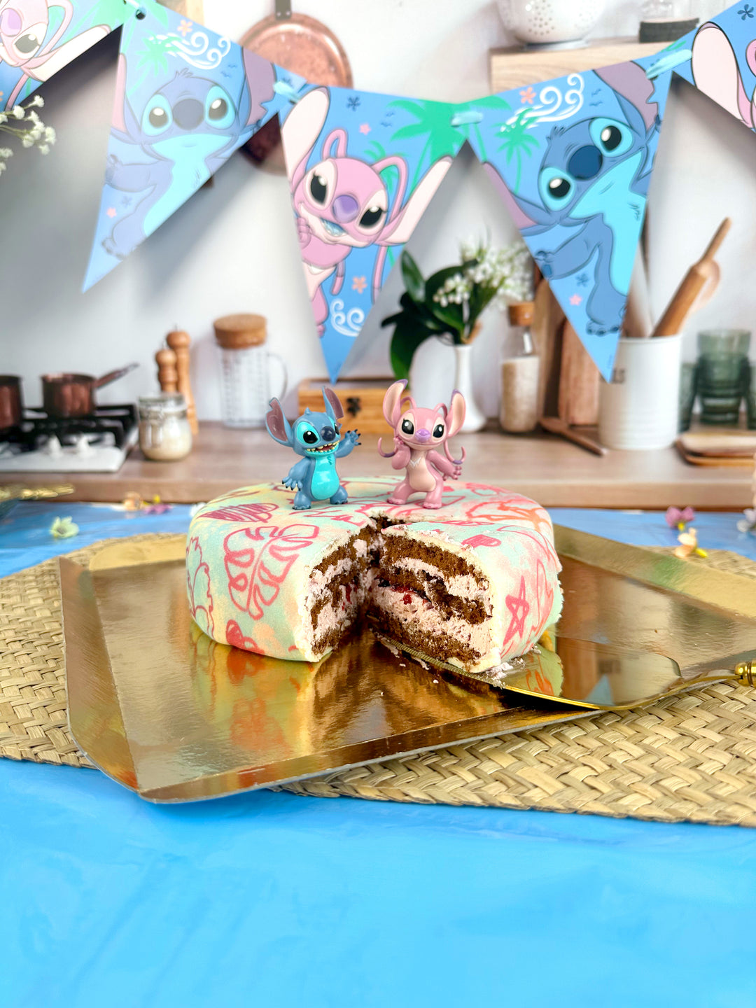 Angel & Stitch® sur gâteau