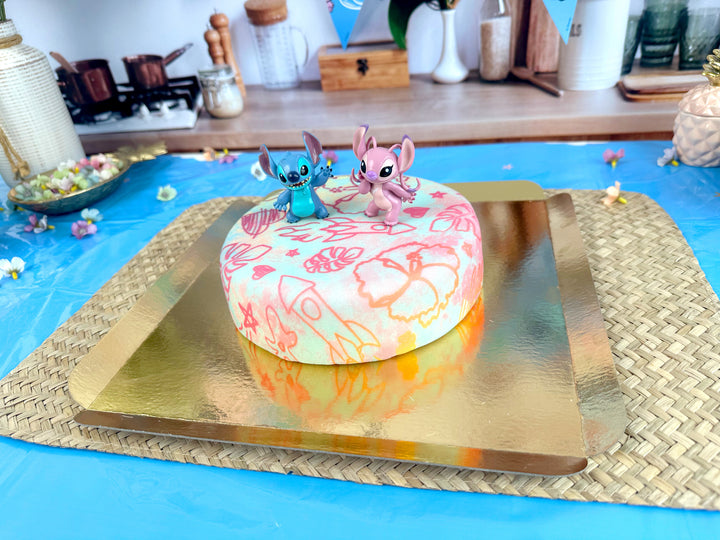 Angel & Stitch® sur gâteau
