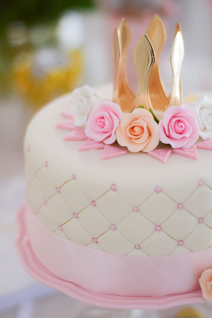 Gâteau "Happy Birthday" Deluxe - Rose 