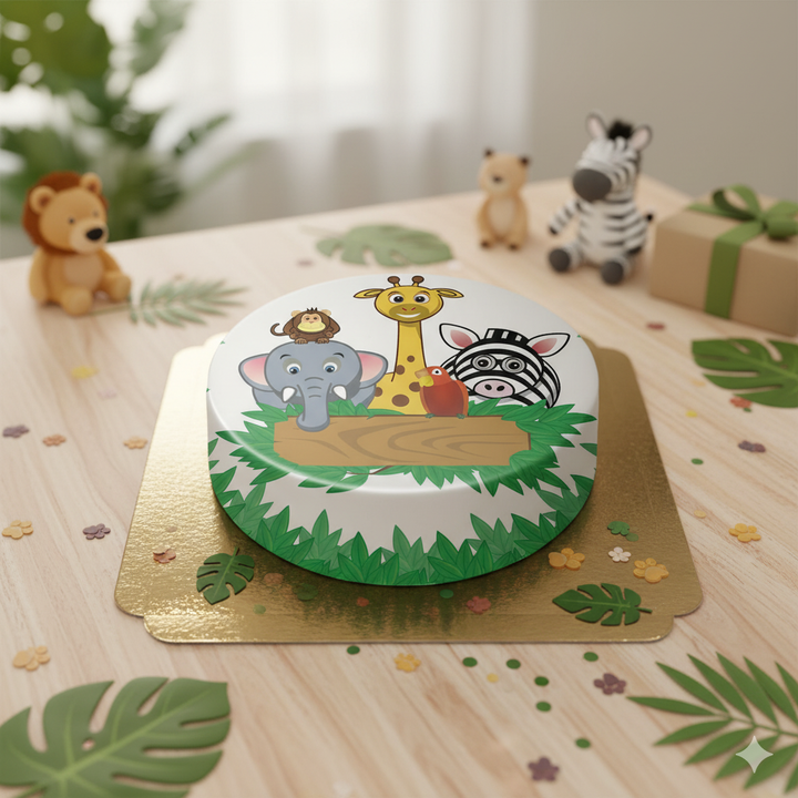 Gâteau animaux