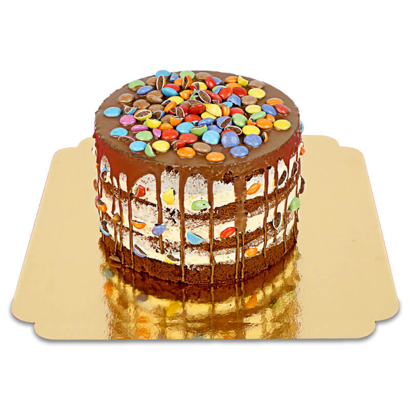 Gâteau avec bonbons SMARTIES®