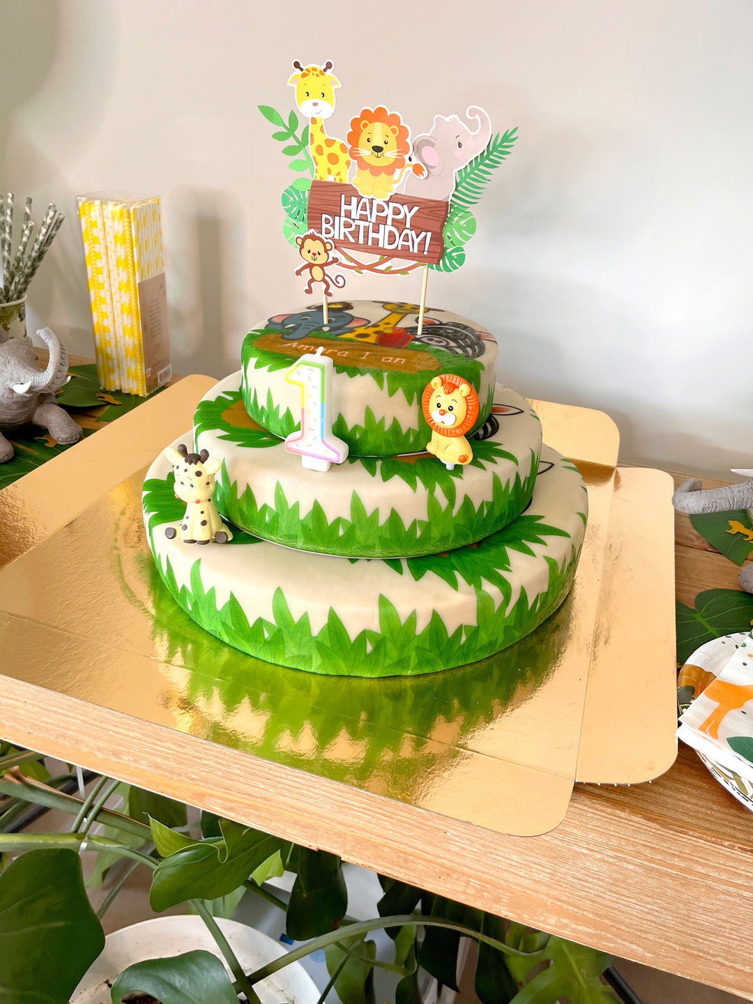 Gâteau animaux