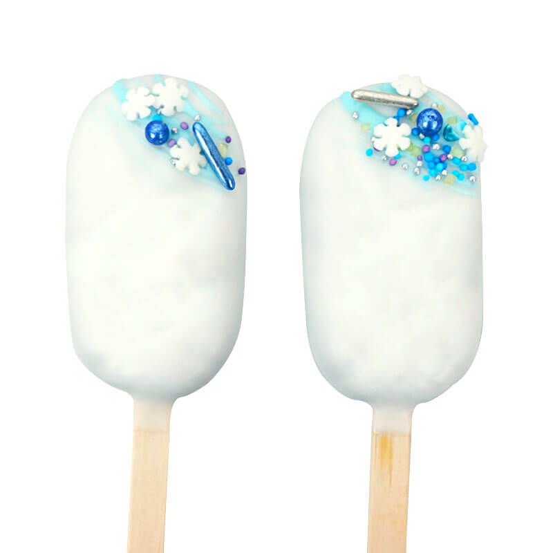 Cake-Pops Rêve enneigé (10 pièces)