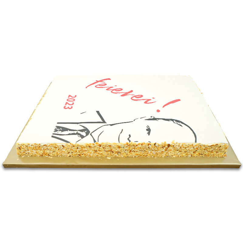 Gateau photo taille L - 40 x 30 cm 